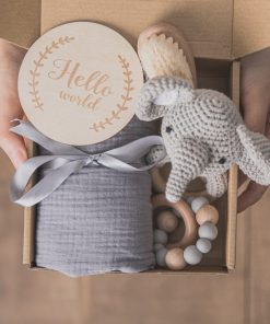 coffret de naissance éléphant