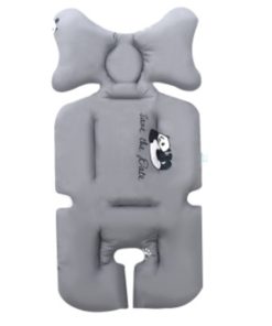 Doublure de poussette - protection réversible pour poussette Grise