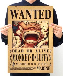 Avis de recherche One Piece Prime Luffy Gear 5