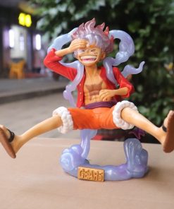 Figurine Luffy Gear 5 Rouge